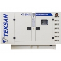 Дизельный генератор Teksan TJ50PE5A в кожухе
