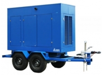 Дизельный генератор ТСС АД-120С-Т400-2РПМ5 на шасси с АВР